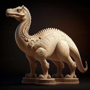 3D модель Minotaurasaurus ramachandrani (STL)